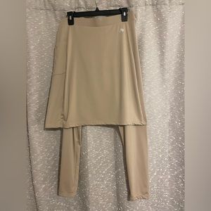 Tan Ankle Length Snoga with Pocket